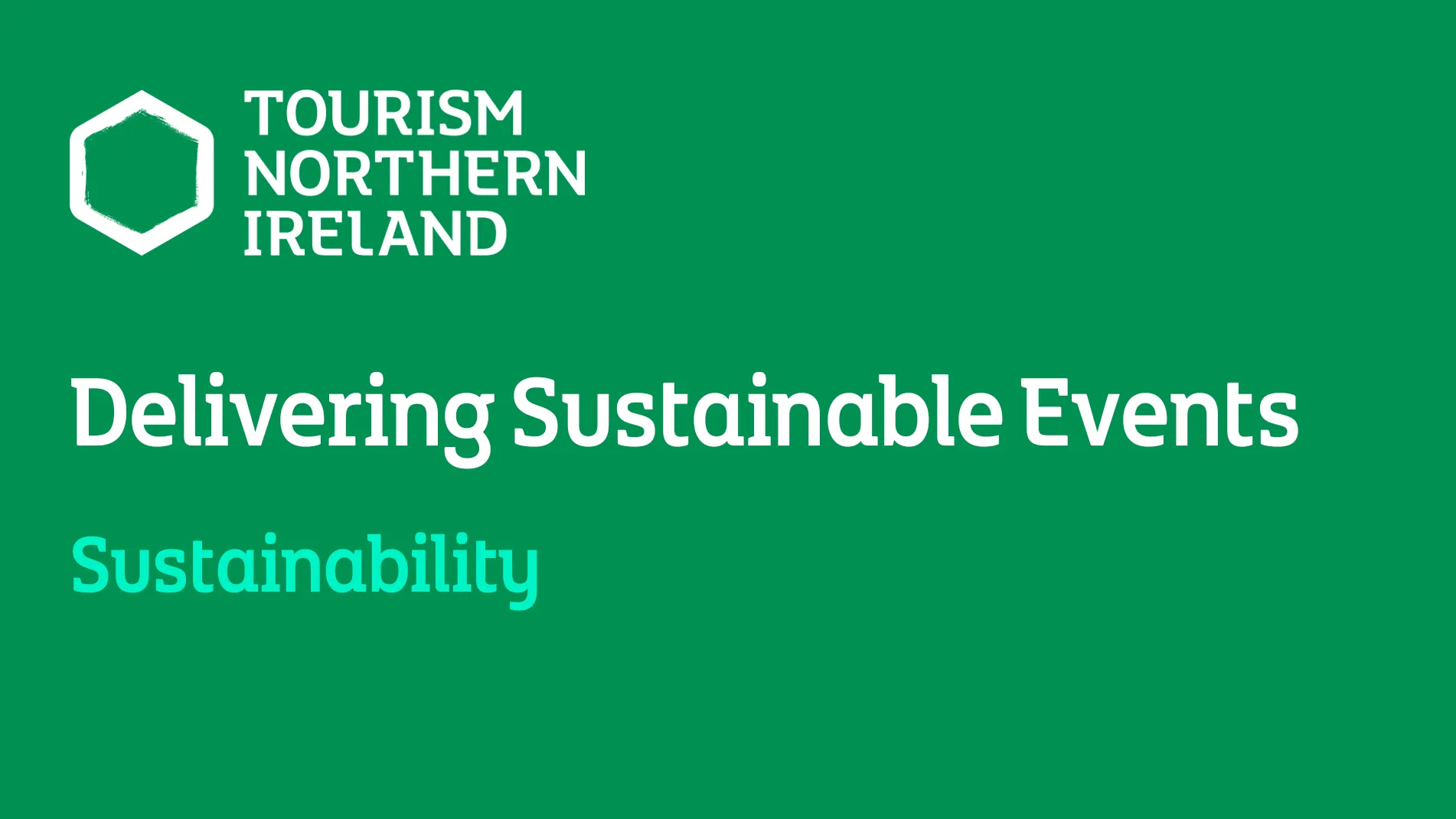 Delivering Sustainable Events