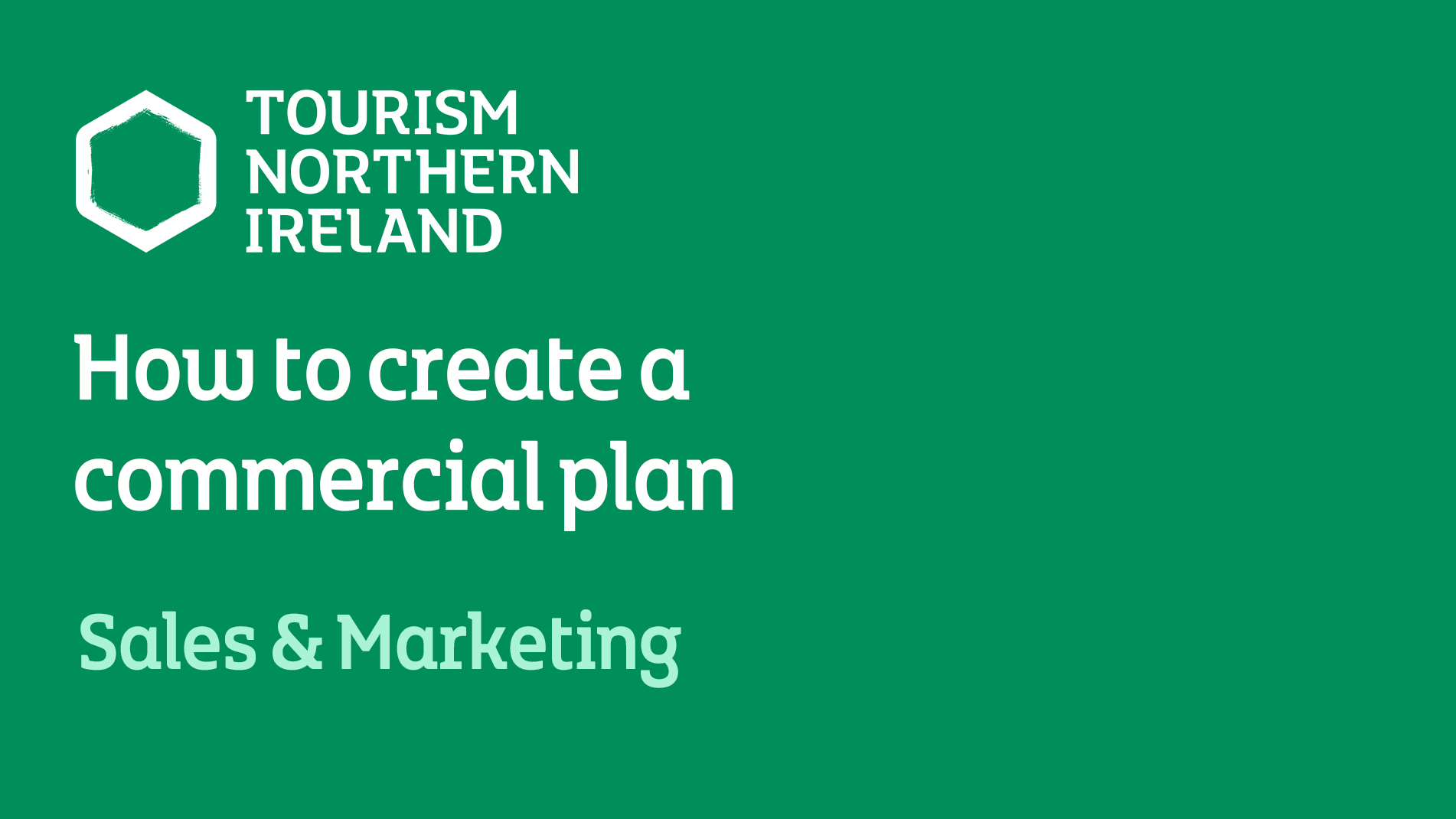 How to Create a Commercial Plan