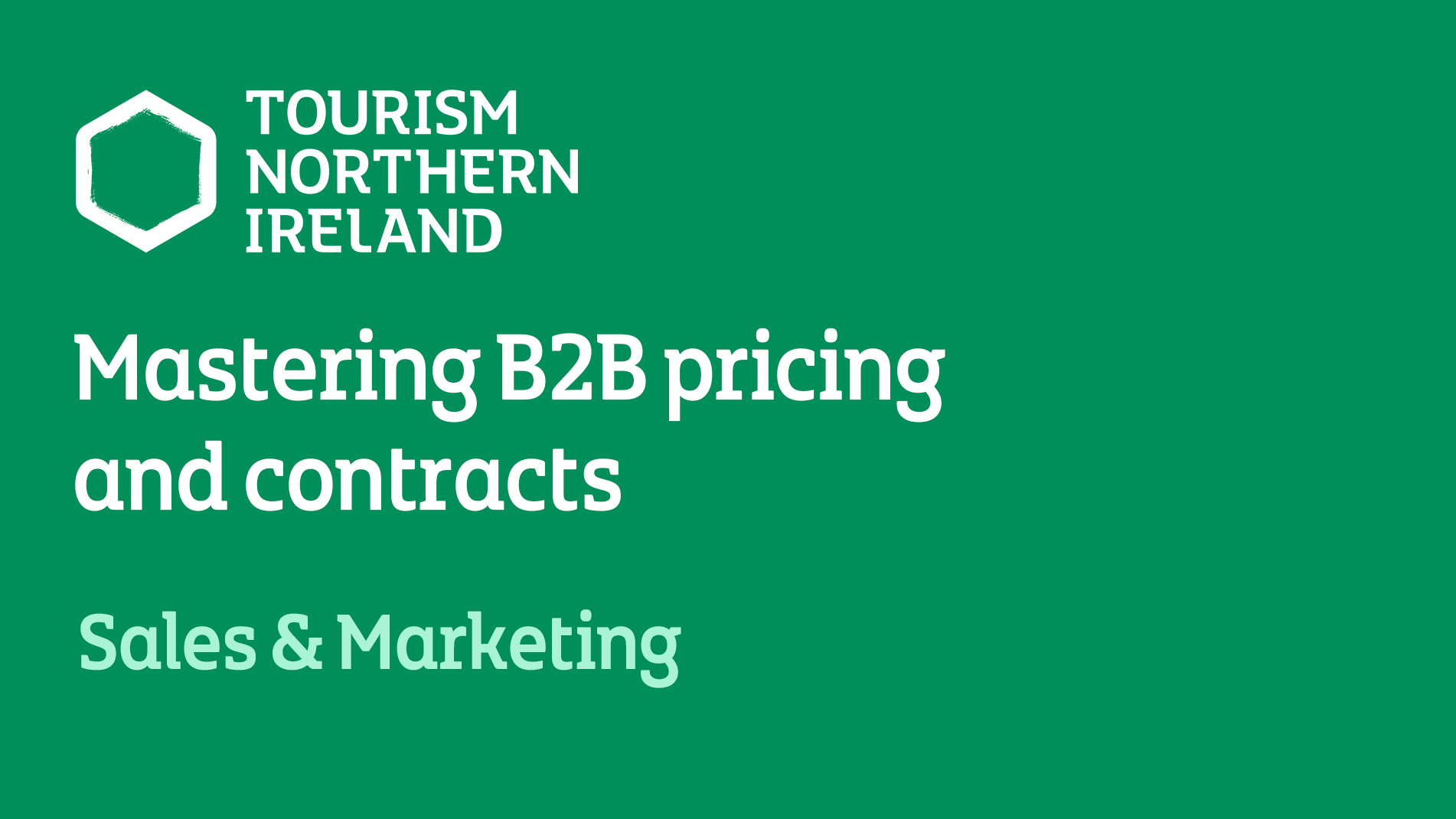 Mastering B2B pricing and contracts