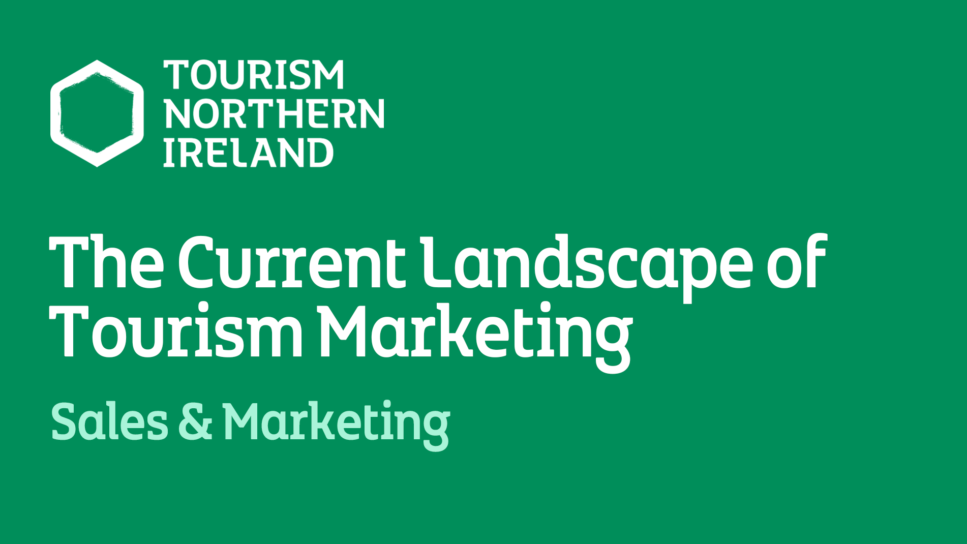 The Current Landscape of Tourism Marketing